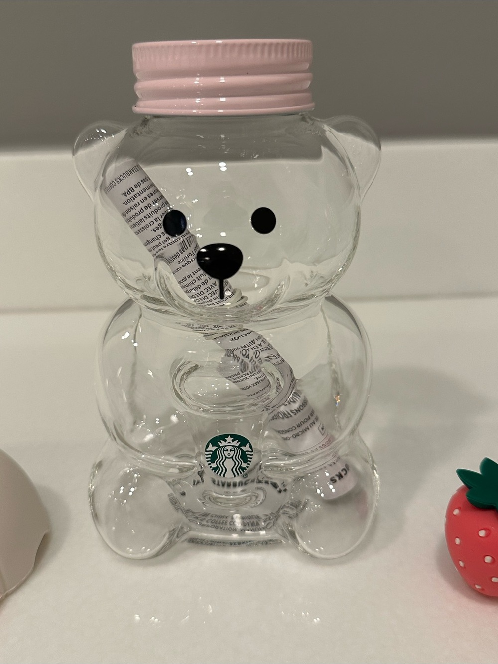 Limited-Edition Bearista™ Glass Cold Cup, 20 ounce Pink Collection Summer 2026 - Picture 12 of 16